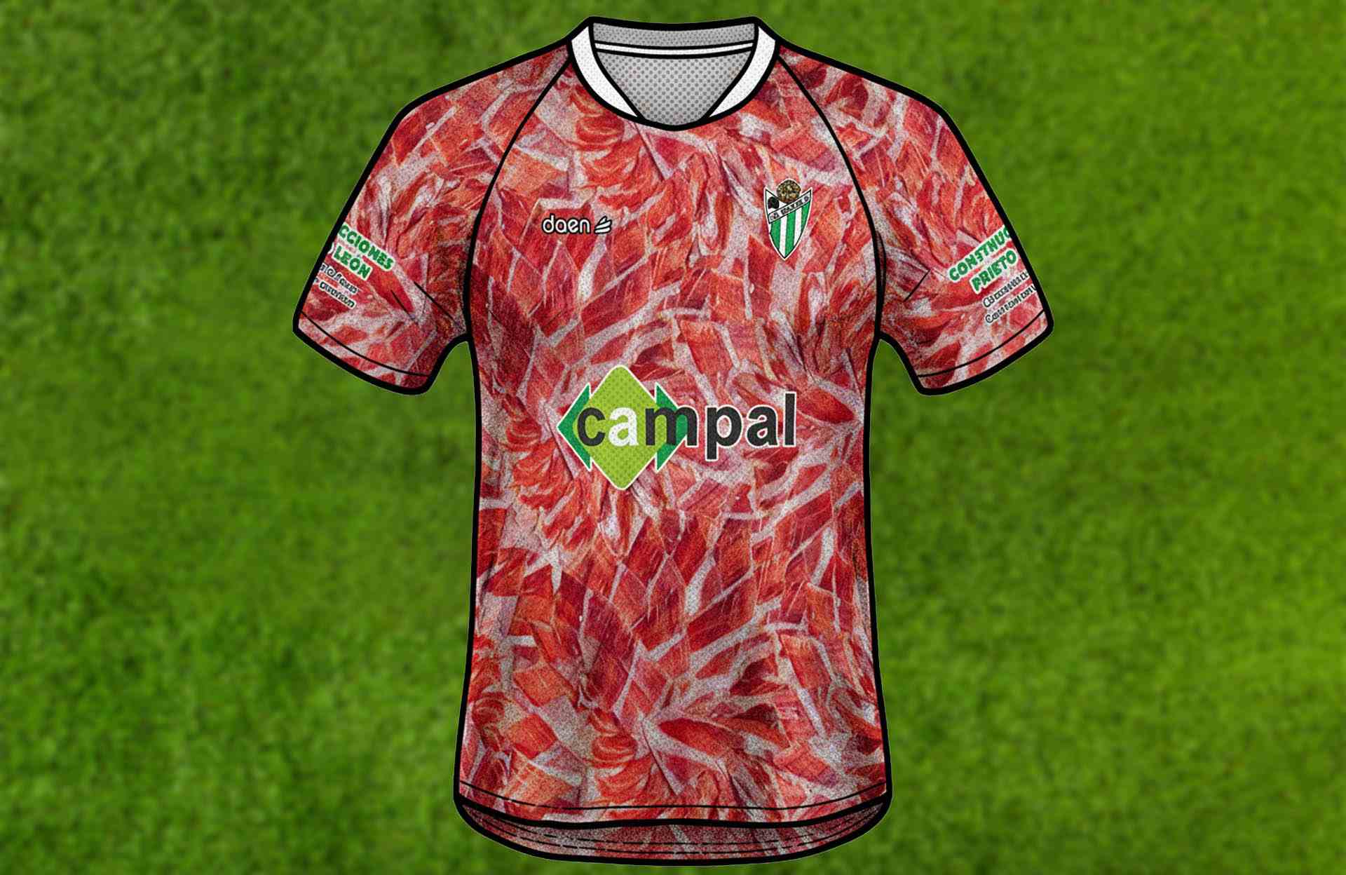 Ugliest Soccer Jerseys in History - Guijuelo "Pata Negra" (2016)