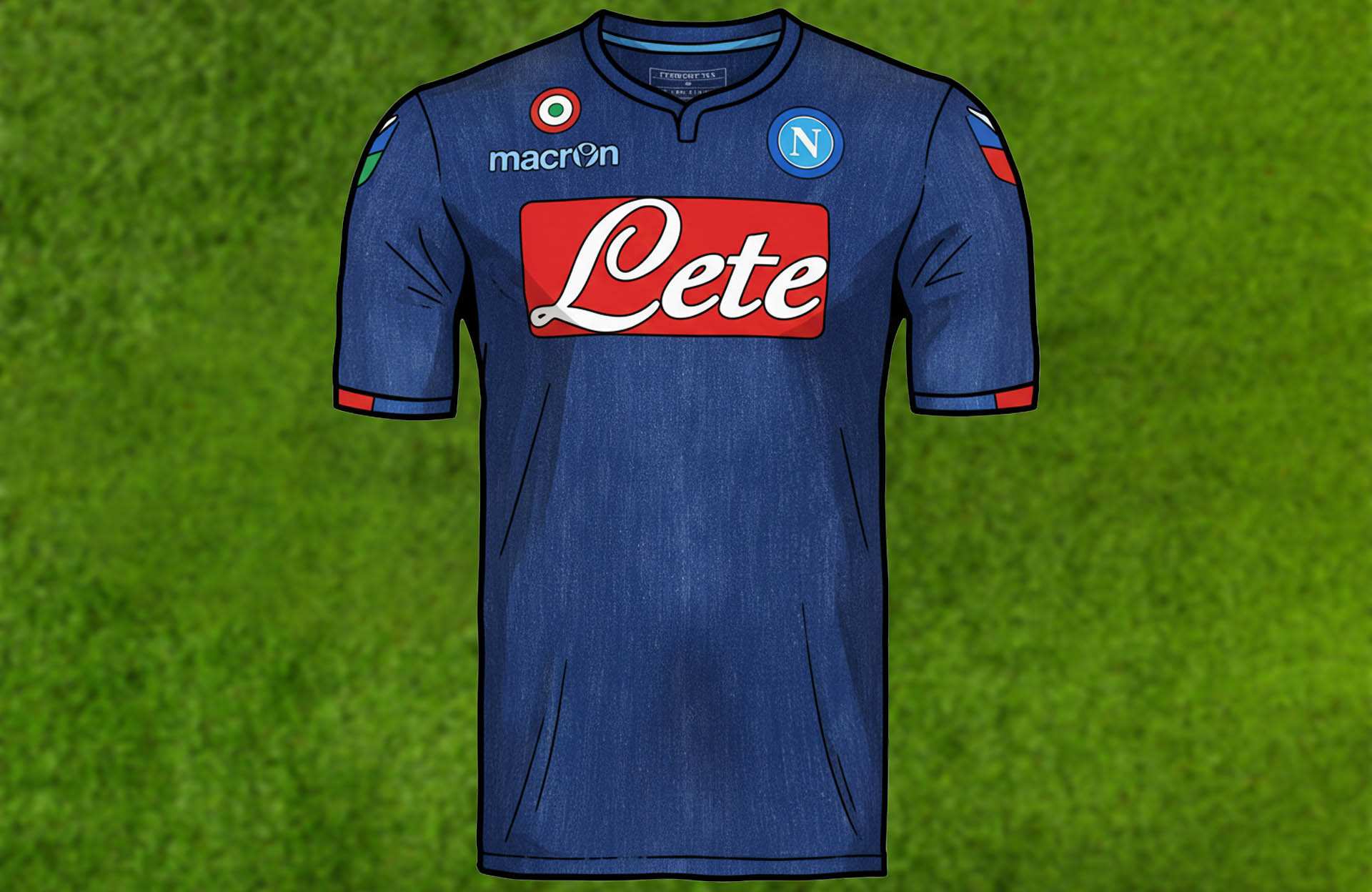 Ugliest Soccer Jerseys in History - Napoli "Denim" (2014–15)