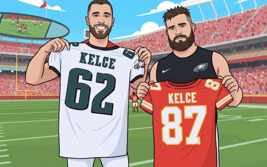 The Kelce Brothers Most Viral NFL Moments