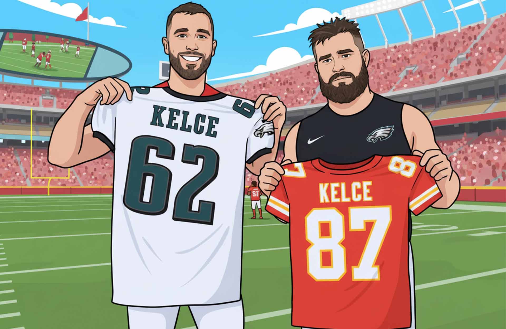 The Kelce Brothers Most Viral NFL Moments