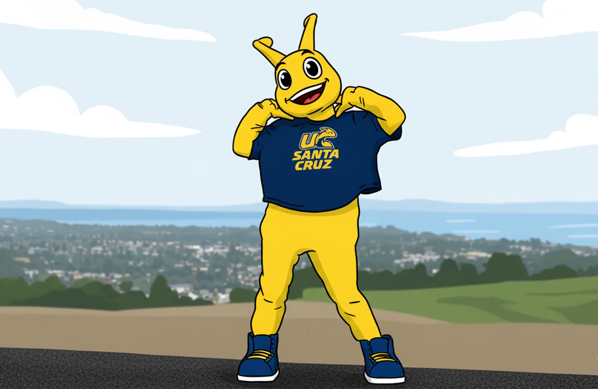 King Cake Baby - Sammy the Banana Slug