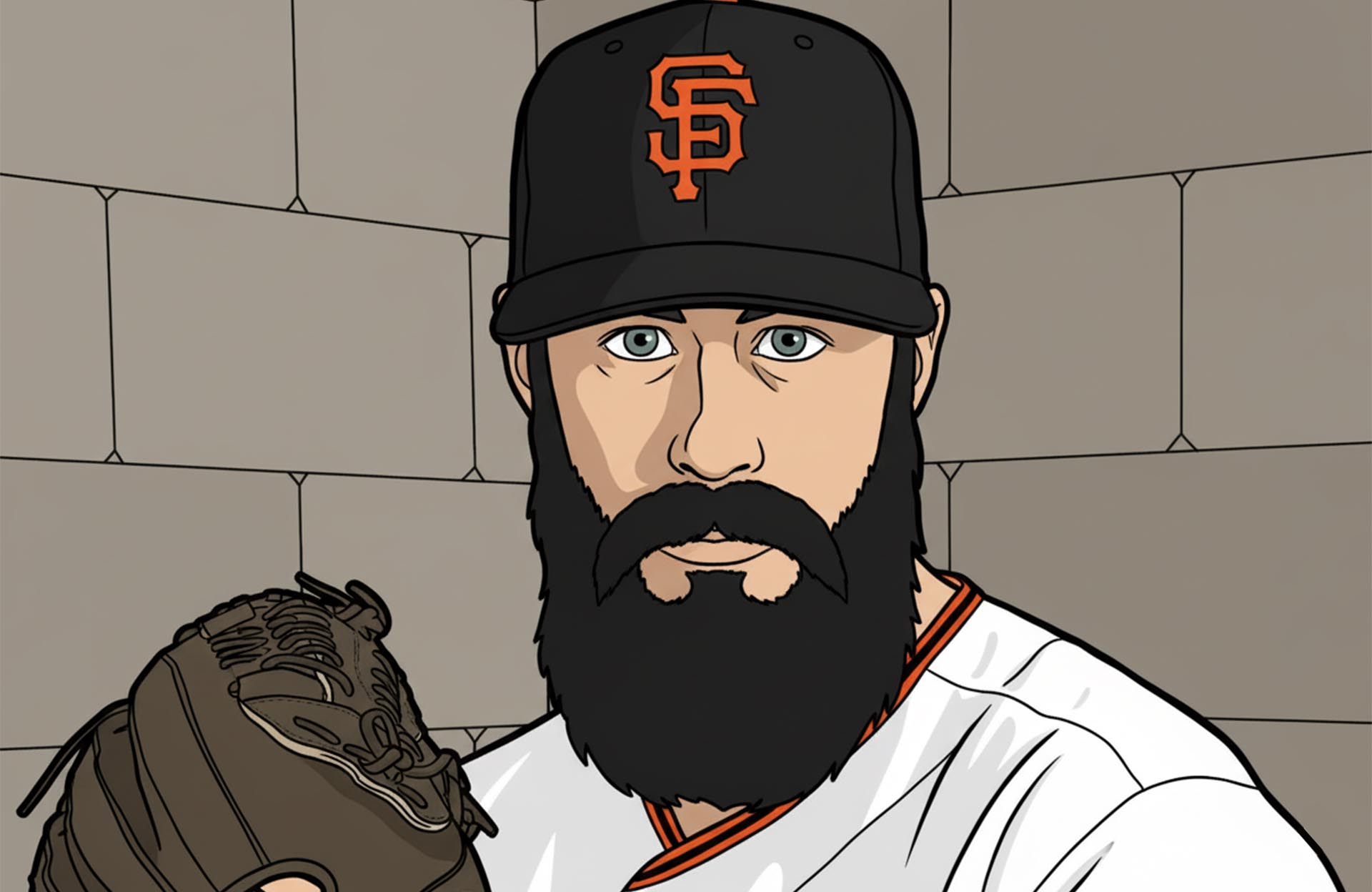 The Wildest Sports Hairstyles - Beard of Darkness