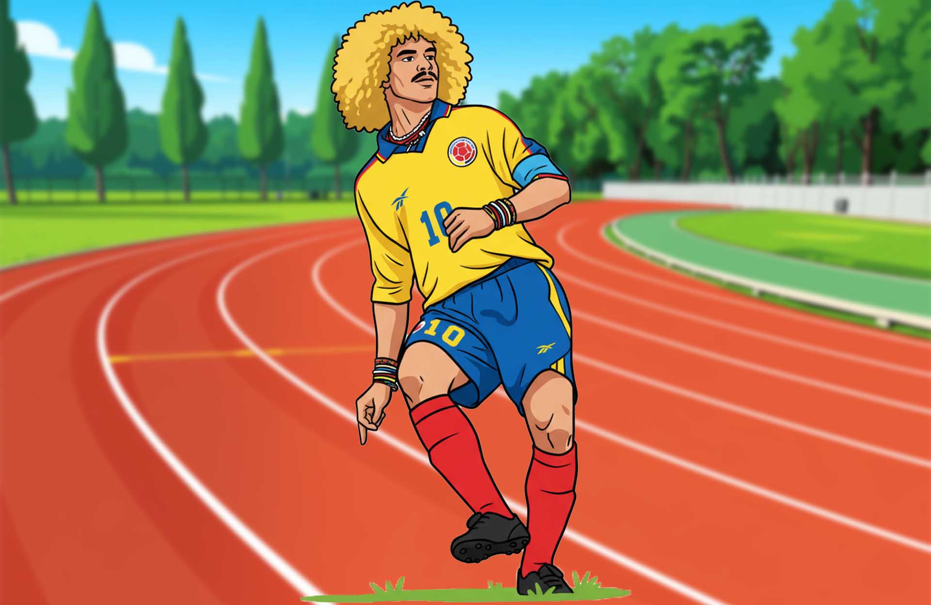 The Wildest Sports Hairstyles - Golden Cloud