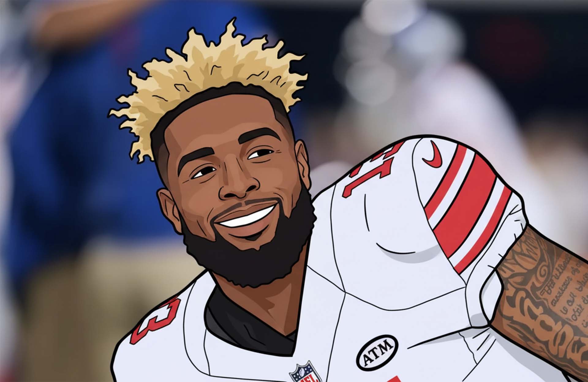 The Wildest Sports Hairstyles - The Electric Blonde
