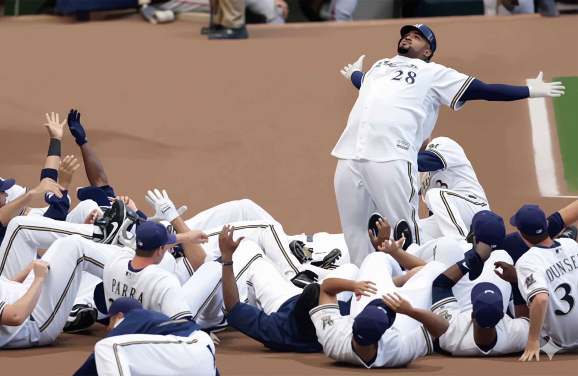Best Sports Celebrations - The Home Plate Explosion
