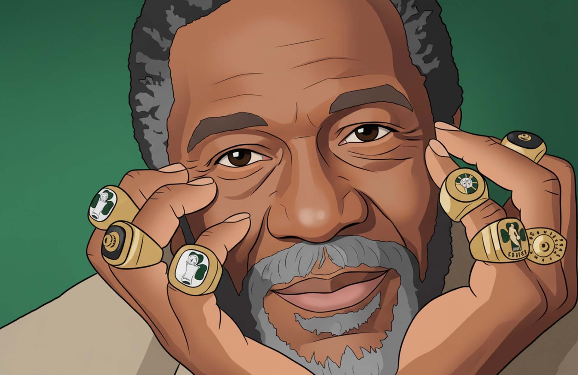 Unbreakable NBA Records - Bill Russell’s 11 Championship Rings