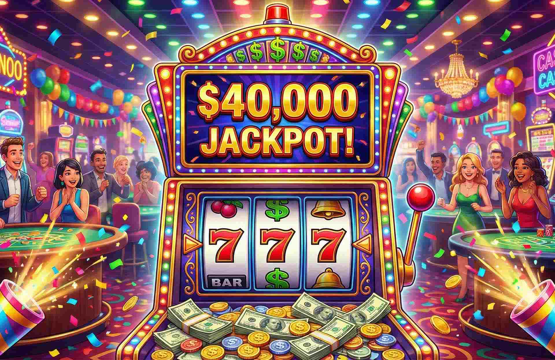 $500 to $40K in 2 Hours: Six Handpays at Once