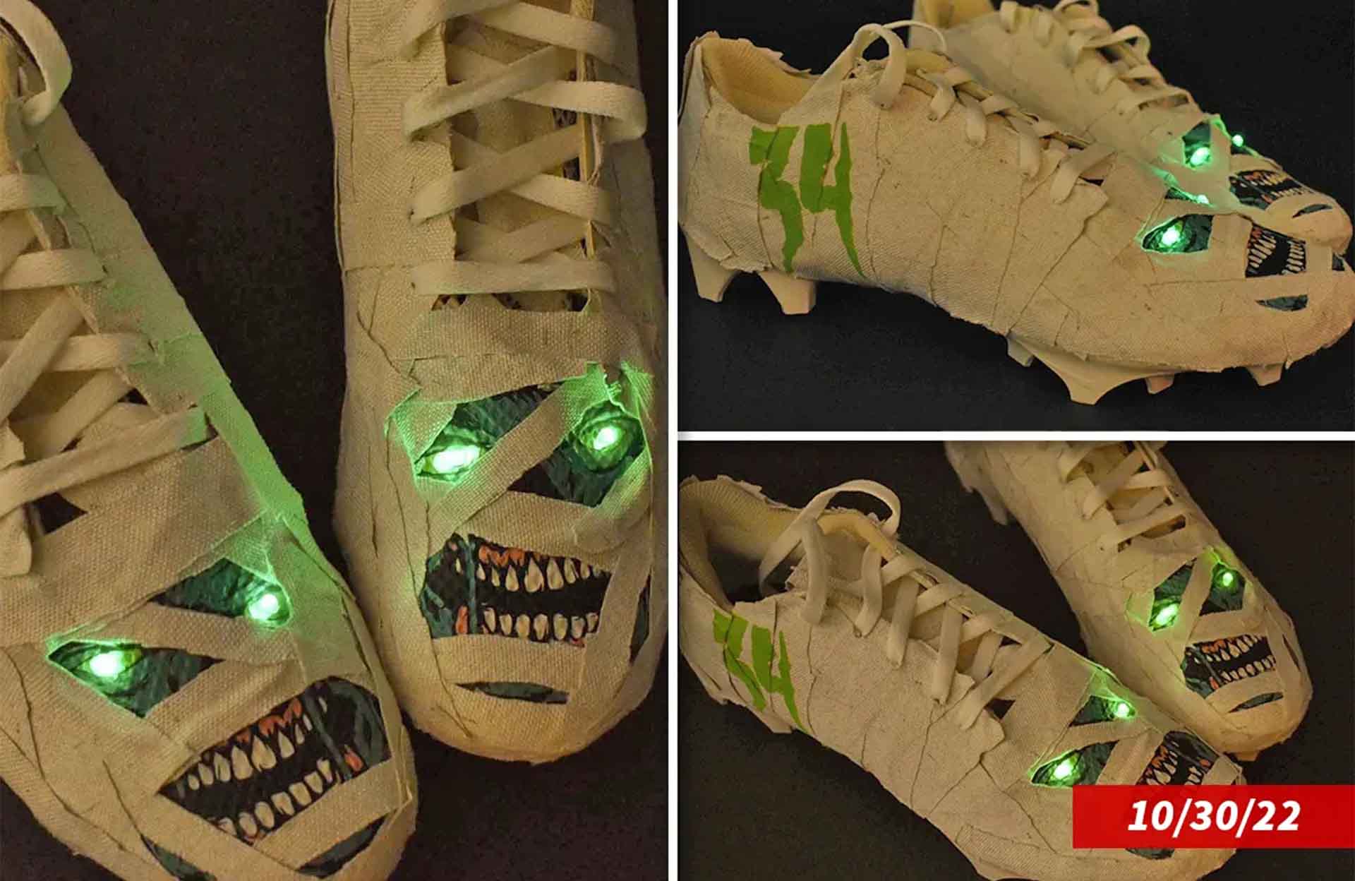 Last Halloween, Isaiah Rodgers’ Light-Up Boots Took the Crown