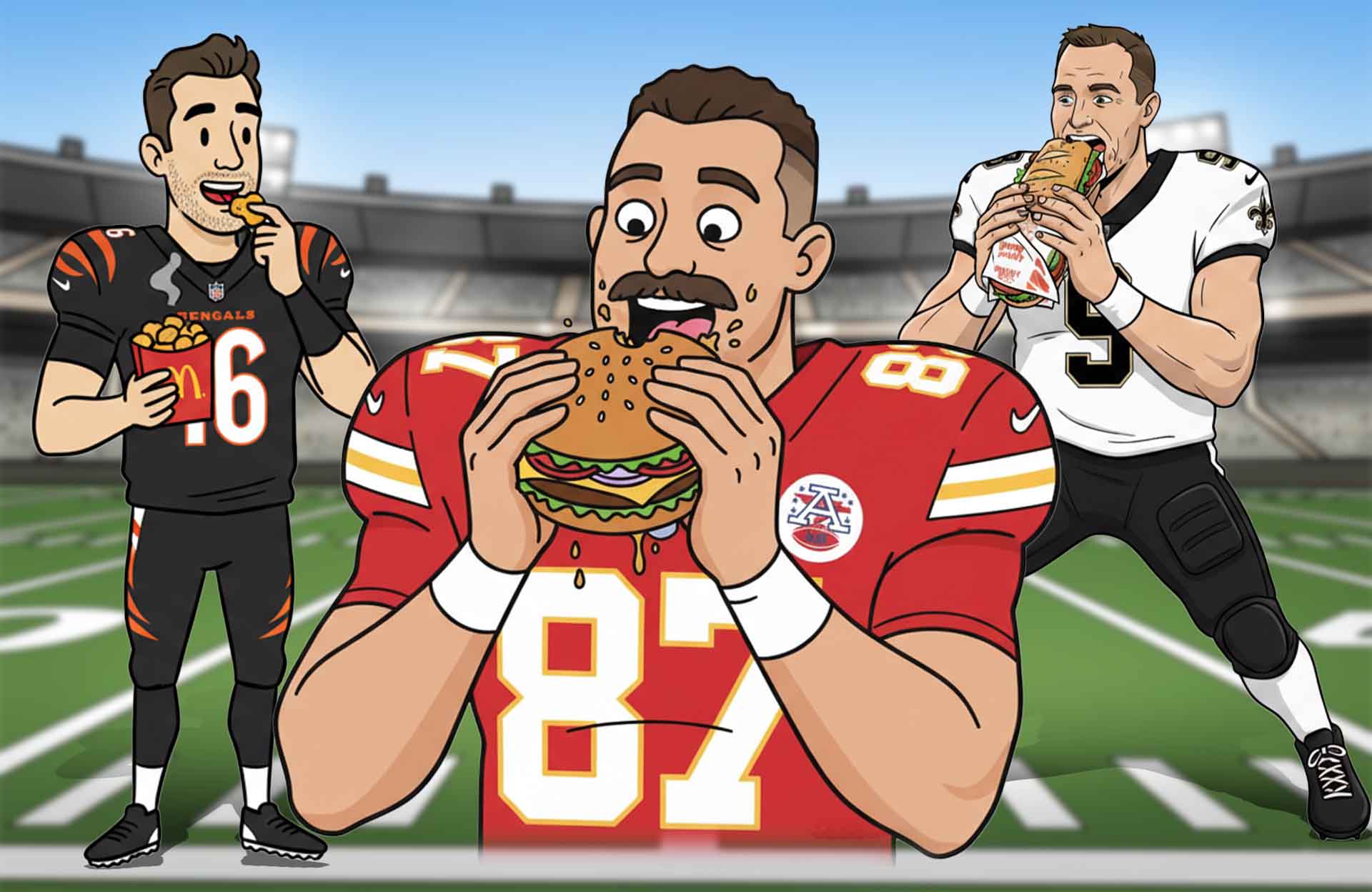 Fast Food Items NFL Players Order the Most