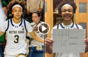 Hannah Hidalgo makes history with 16 steals and 44 points