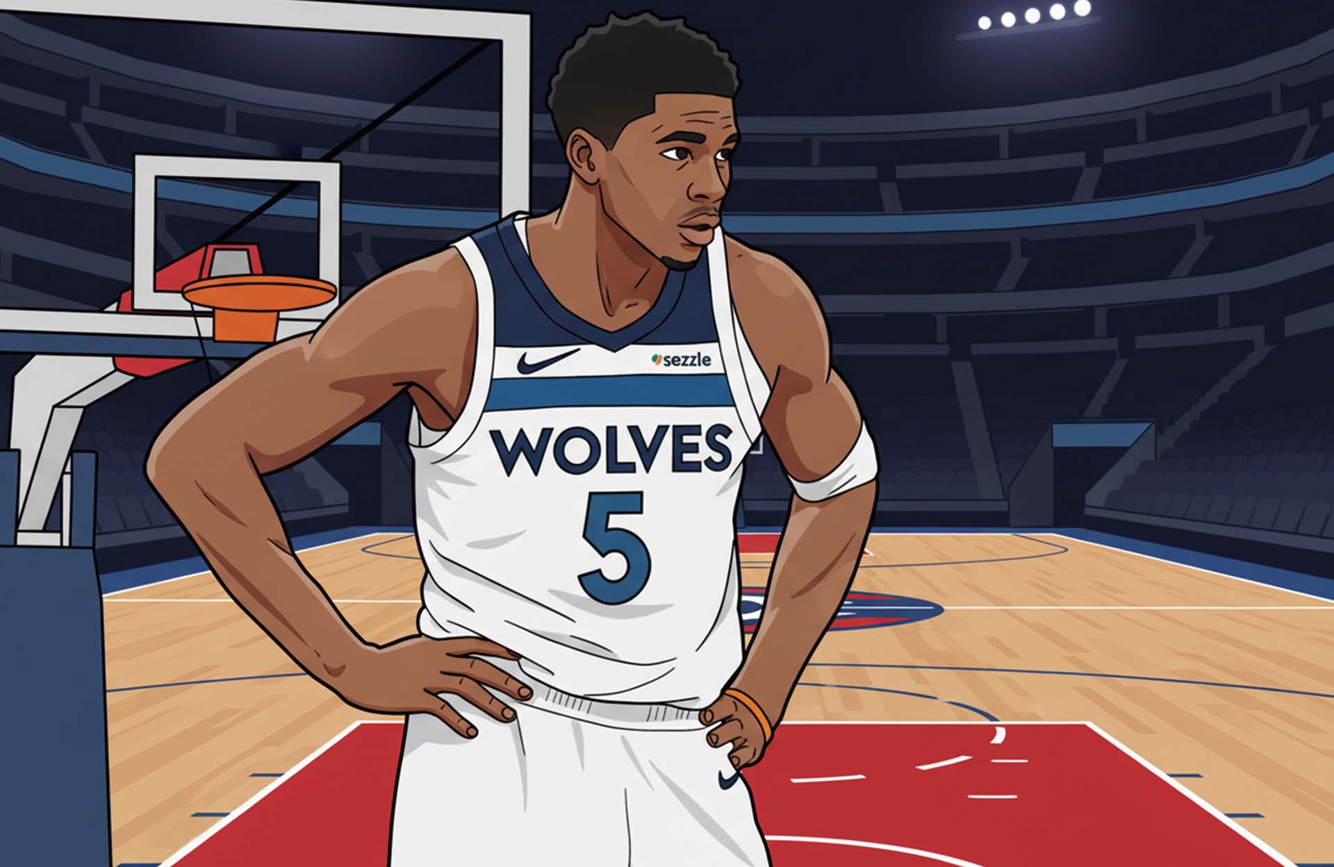 NBA Salaries - Anthony Edwards