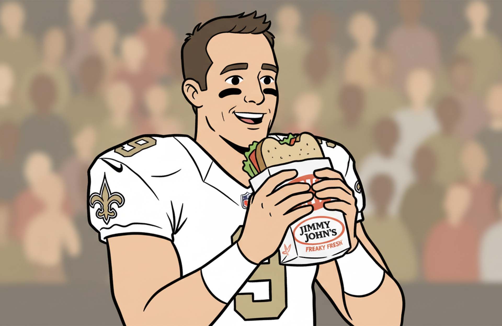 Fast Food Items NFL Players Order the Most - Jimmy John’s Sandwiches