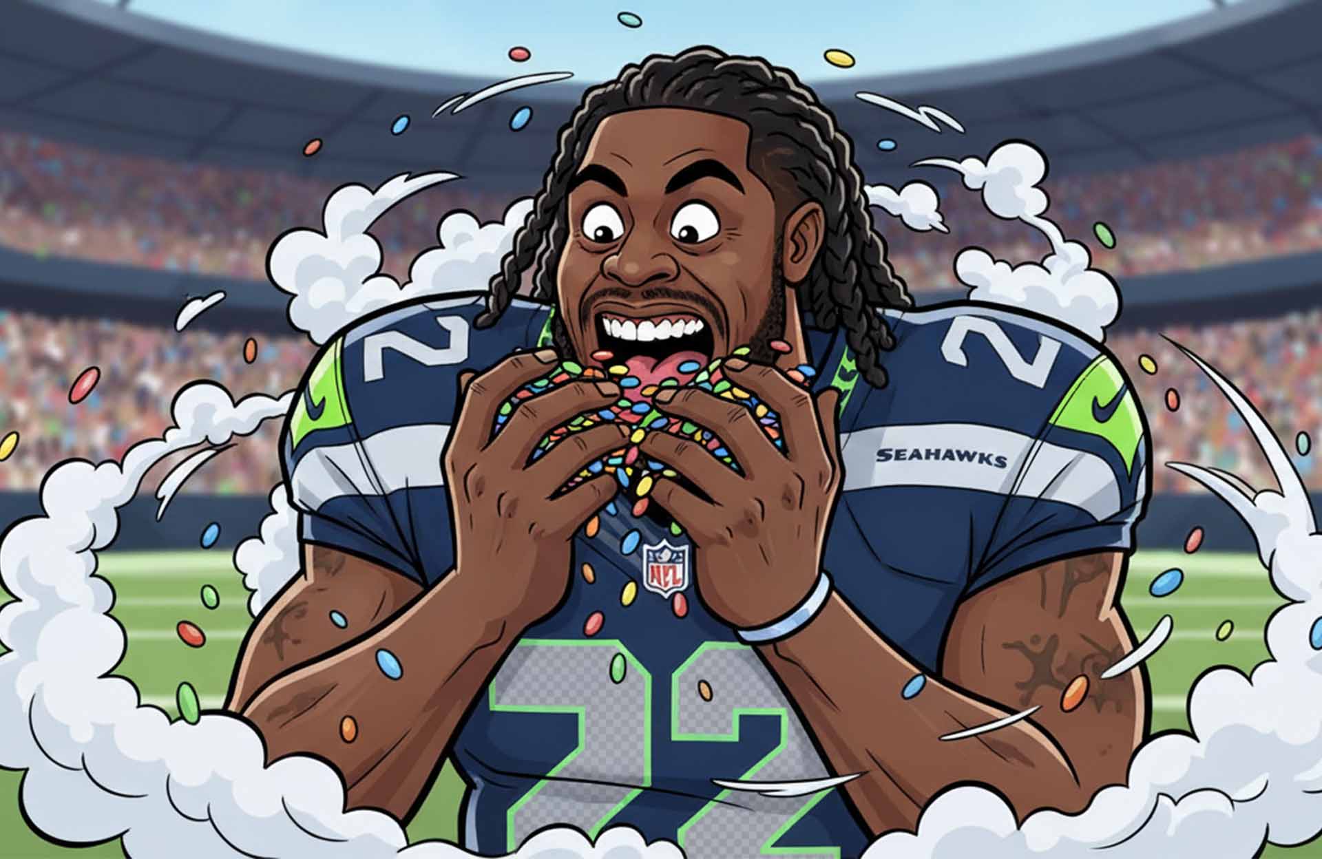 Fast Food Items NFL Players Order the Most - Legendary Skittles Ritual