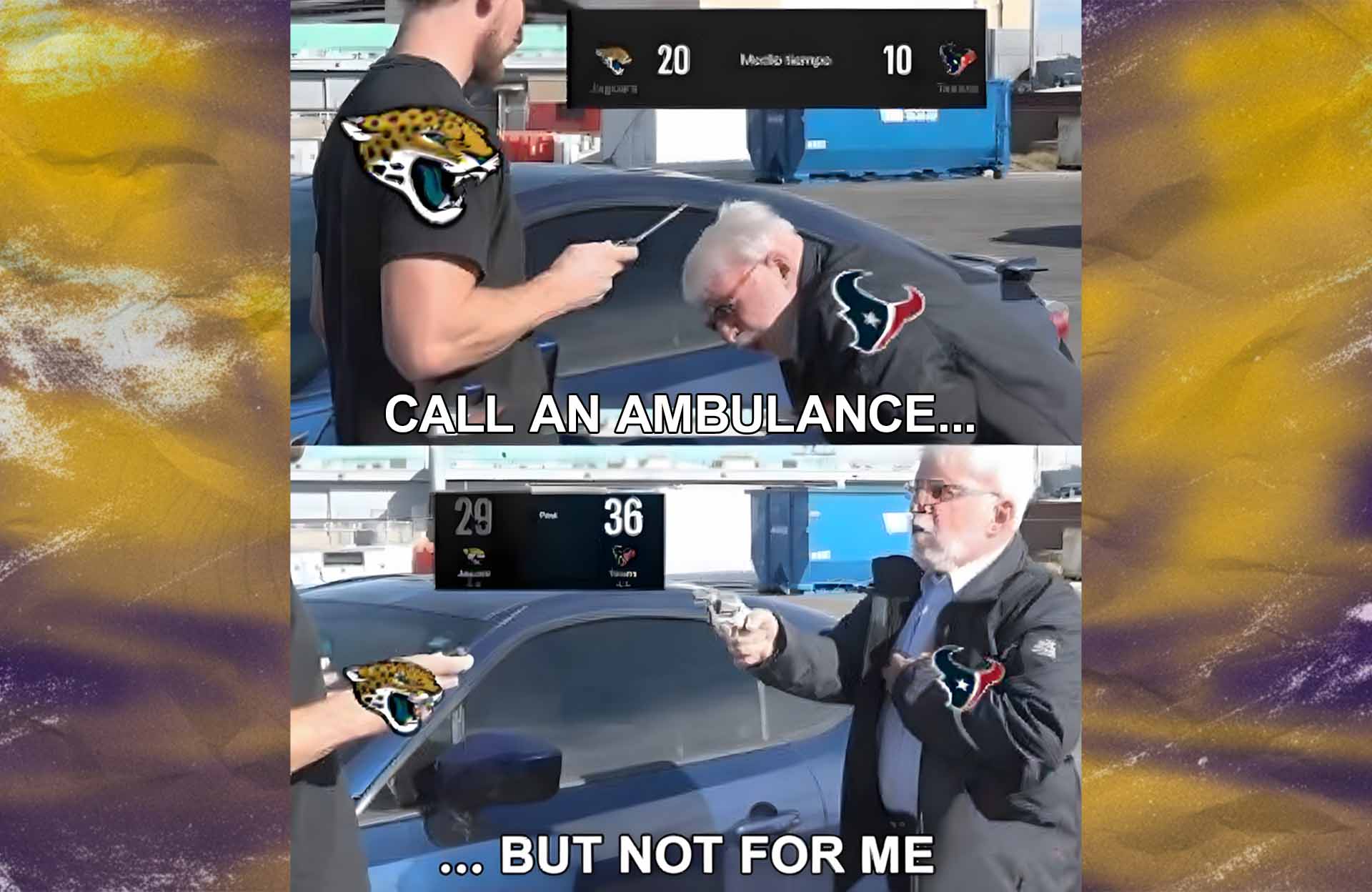 NFL Memes - Call an Ambulance… but Not for Me!