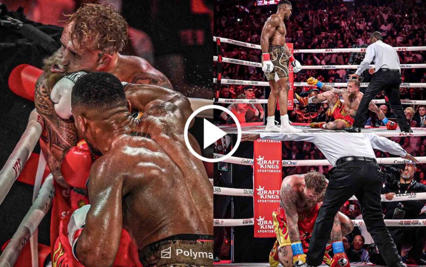 Anthony Joshua shut down Jake Paul and sent him straight to the dentist