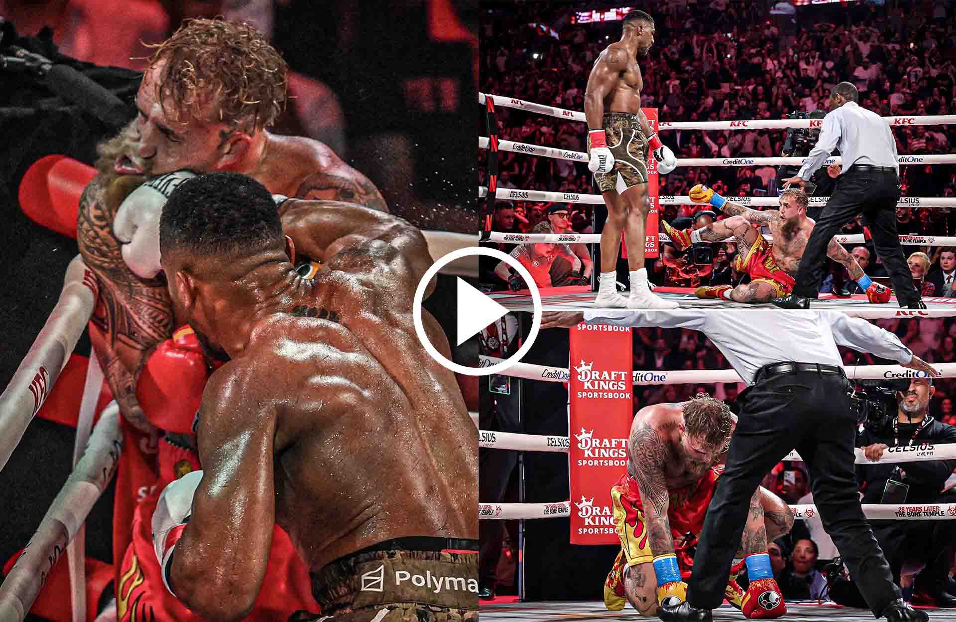 Anthony Joshua shut down Jake Paul and sent him straight to the dentist