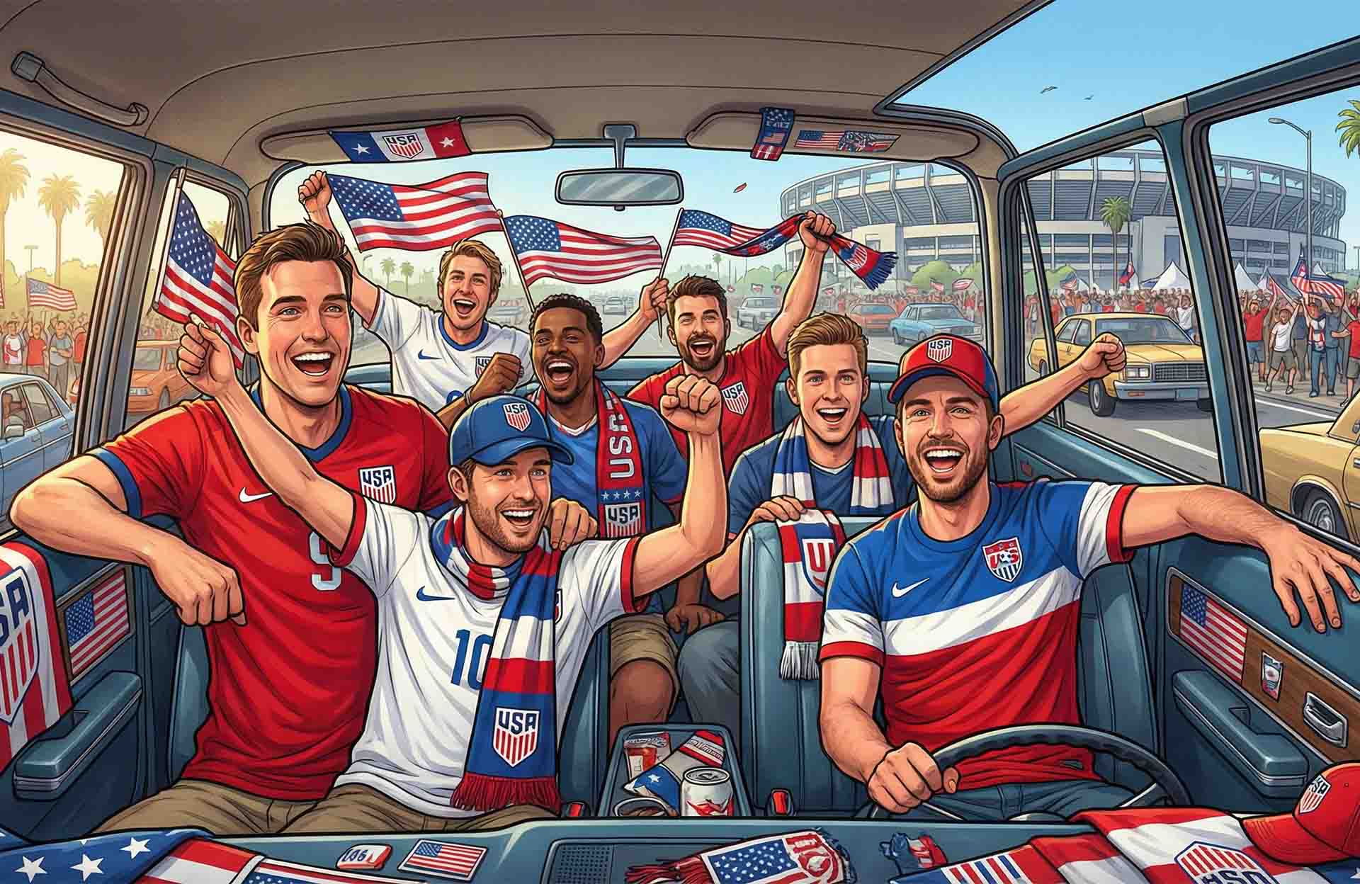 By Car, but Take It Easy