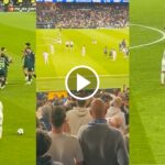 The heated reaction at the Bernabéu after the final whistle