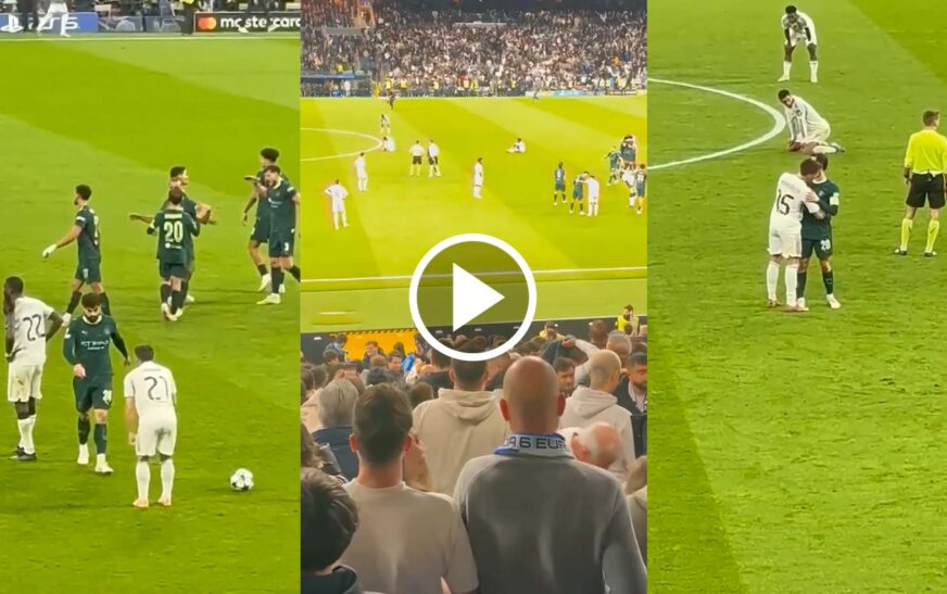 The heated reaction at the Bernabéu after the final whistle