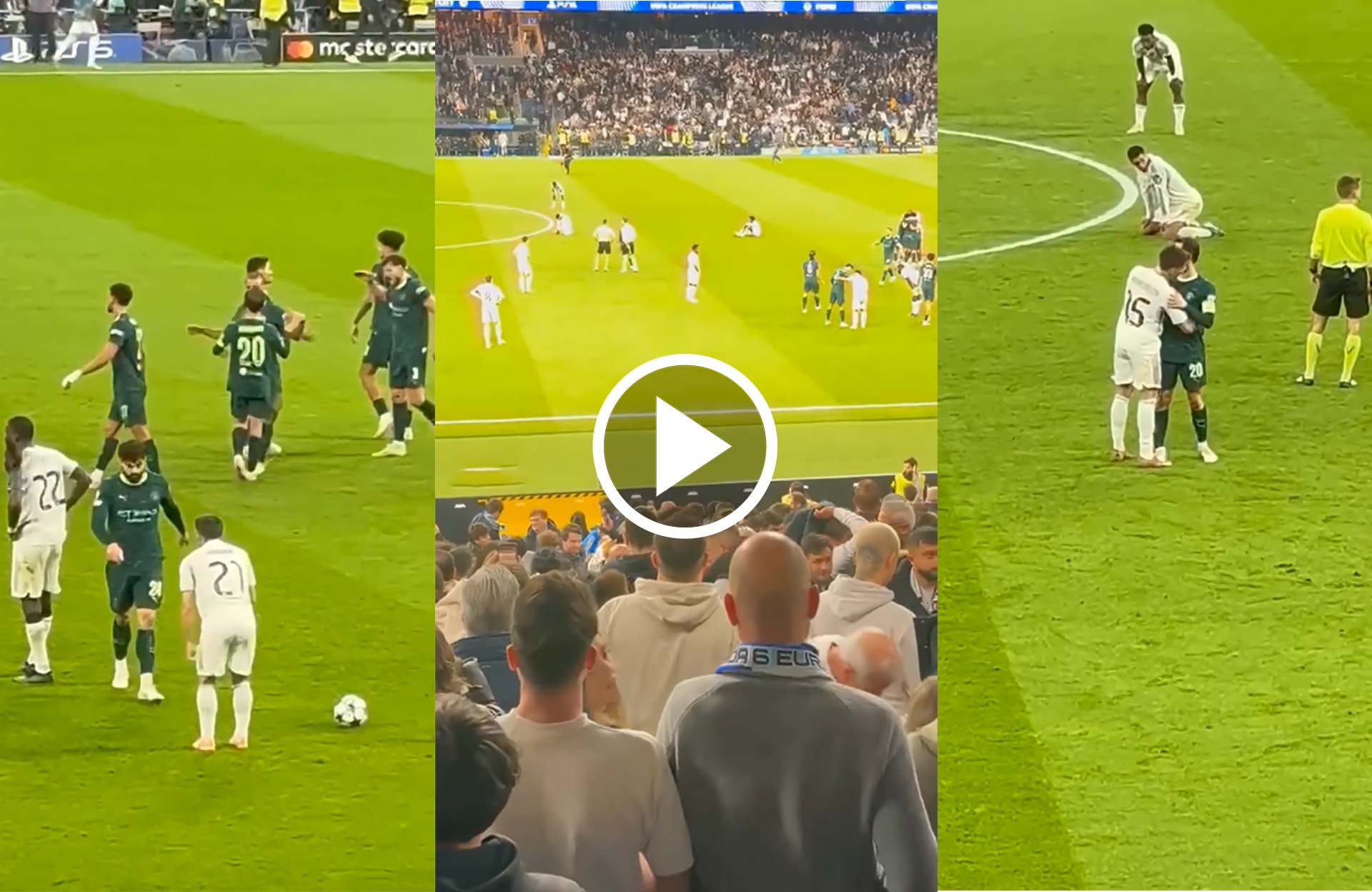 The heated reaction at the Bernabéu after the final whistle