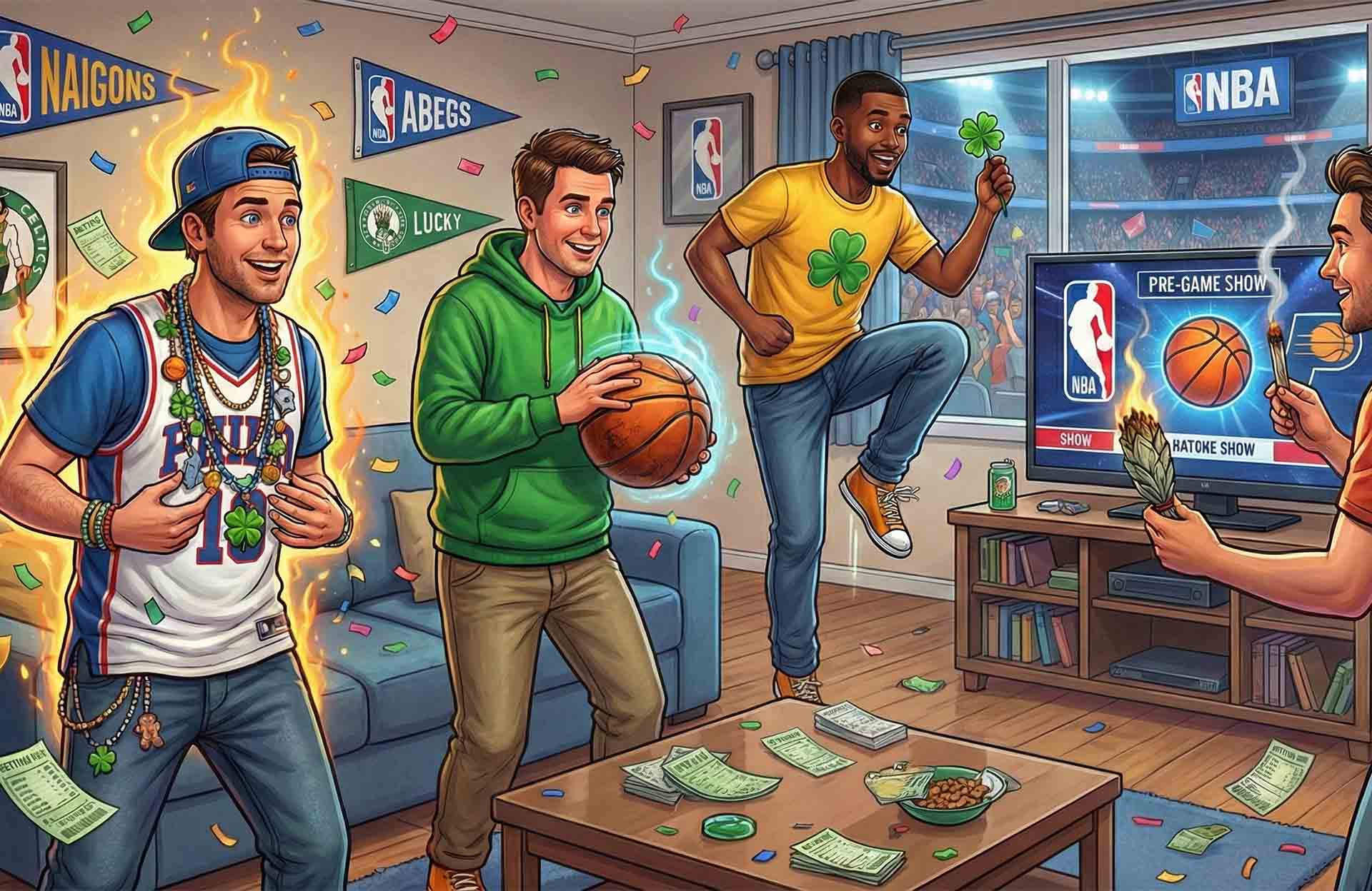 Sports fans placing weird sports bets based on superstition and rituals