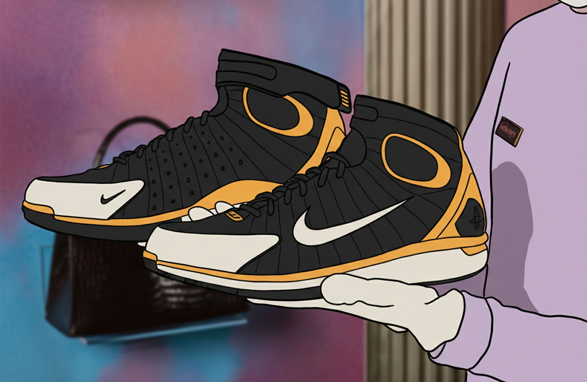 Kobe Bryant game-worn sneakers sold at auction for $800,000