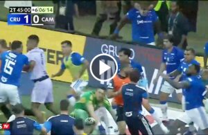 Brazilian Soccer Final Turns Into Red Card Festival: 23 Players Sent Off