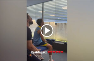 Gavi Completely Freaks Out After Spain Call-Up While Lamine Films the Whole Thing