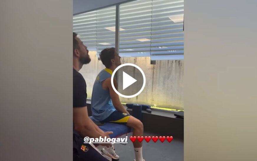 Gavi Completely Freaks Out After Spain Call-Up While Lamine Films the Whole Thing