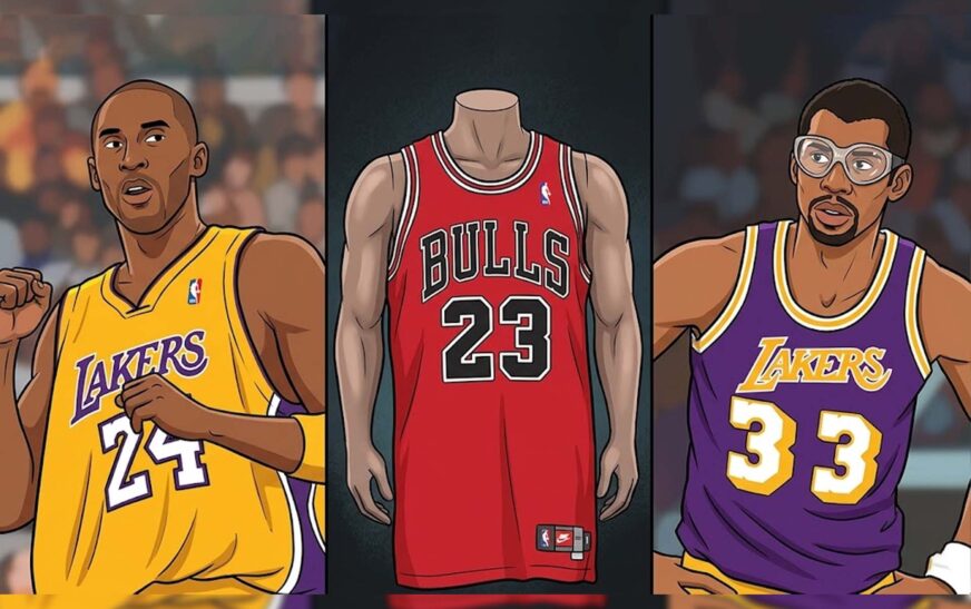 Most valuable NBA jerseys Kareem Jordan LeBron